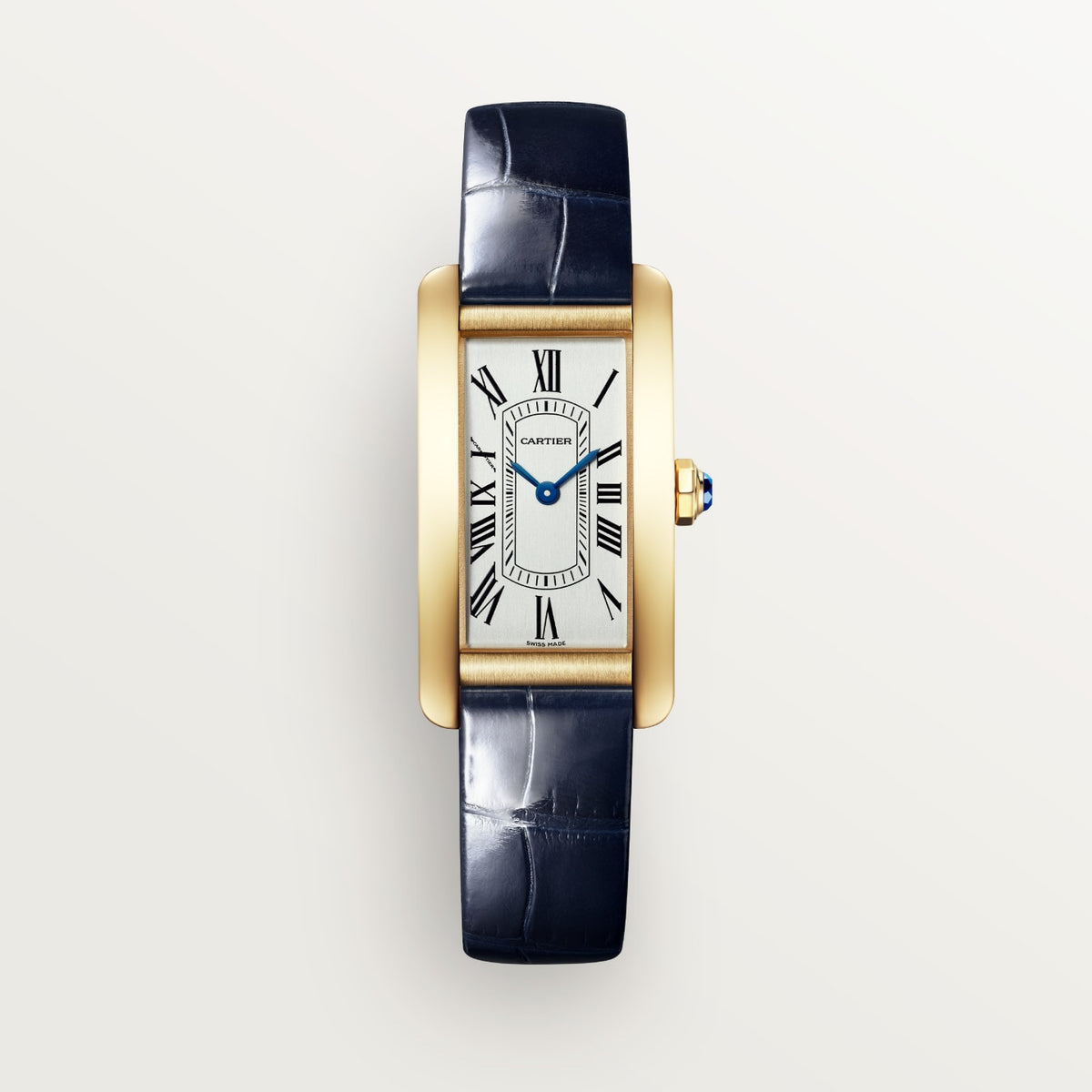 Reloj Cartier Tank Américaine Pequeño Oro Amarillo WGTA0356