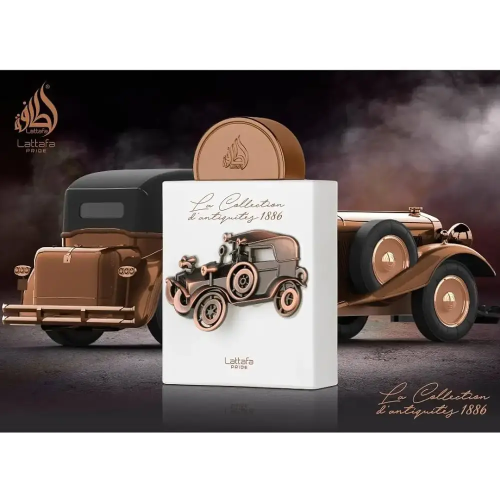 perfume lattafa CAR LA COLLECTION 1886 - 100ml - Perfumes