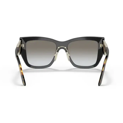 GAFAS PRADA 21YS 1AB0A7 con lente gris degradé sobre fondo blanco