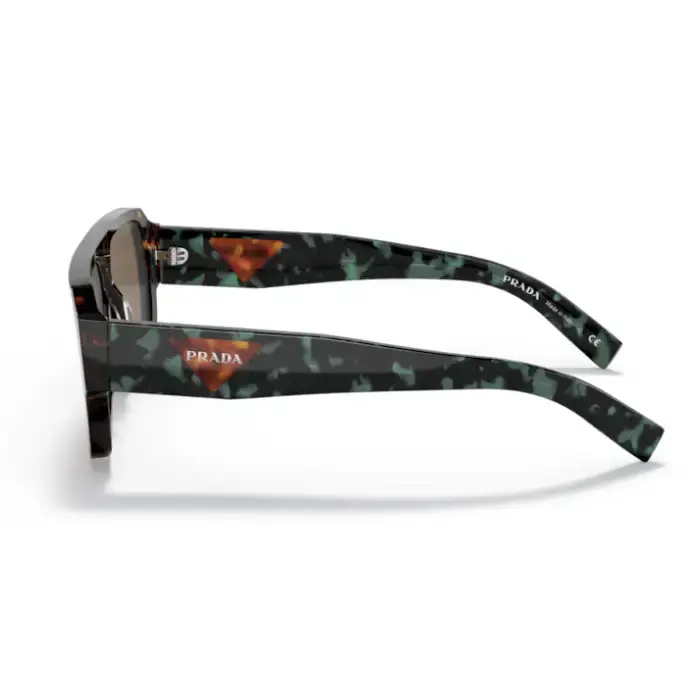 Gafas Prada 22YS 2AU06B con estampado de camuflaje y montura de plástico Havana Propiedad