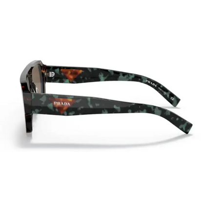 Gafas Prada 22YS 2AU06B con estampado de camuflaje y montura de plástico Havana Propiedad