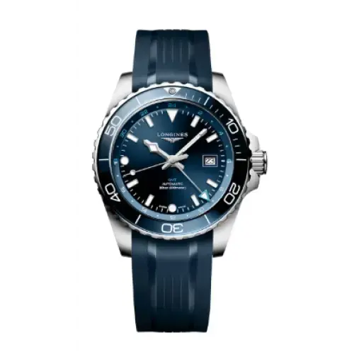 Reloj Longines Hydroconquest GMT L3.890.4.96.9 - 43mm - Relojes