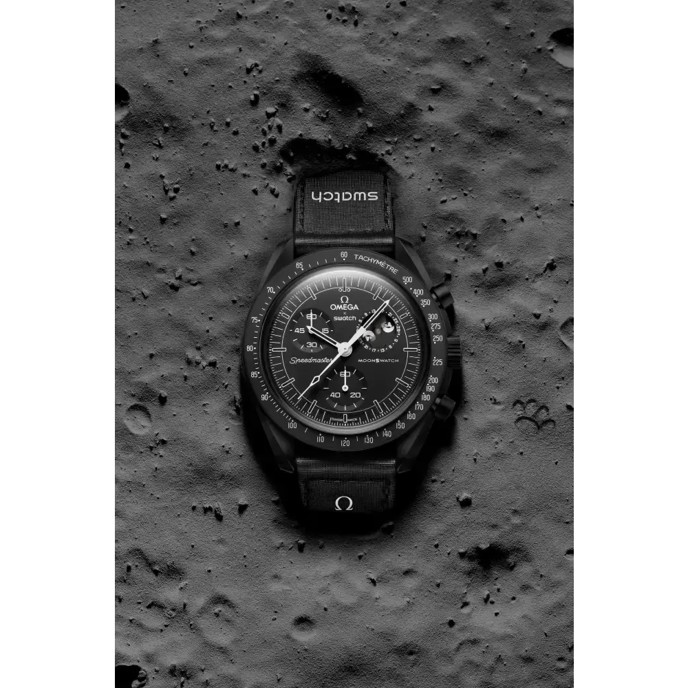 Reloj OMEGA X SWATCH MISSION TO THE MOONPHASE SNOOPY Black - 42ml - Relojes