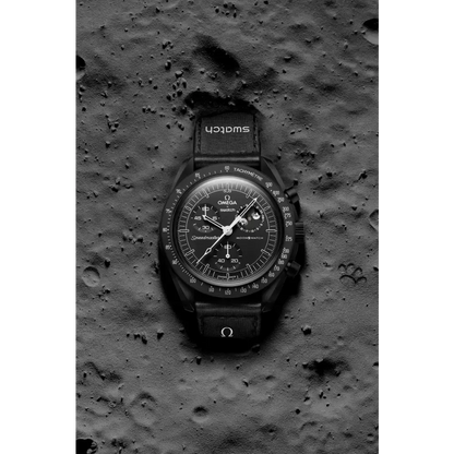 Reloj OMEGA X SWATCH MISSION TO THE MOONPHASE SNOOPY Black - 42ml - Relojes