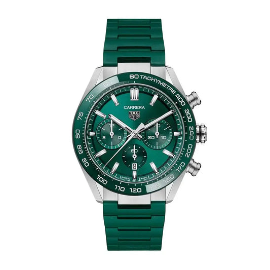 RELOJ Tag Heuer Carrera CBN2A1N.FT6238 - Reloj Carrera Cronógrafo Cronómetro Automático para Hombre - Relojes
