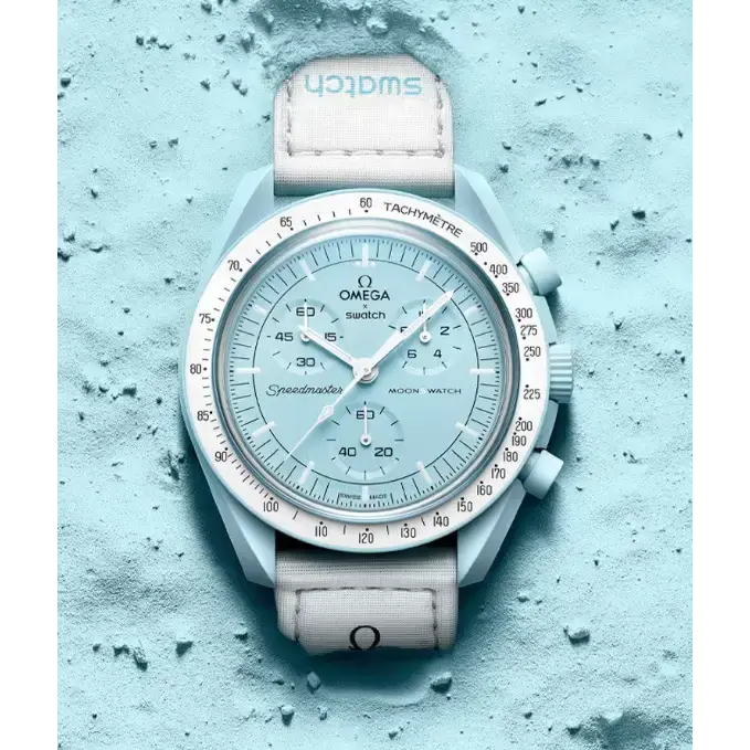 Swatch x Omega Bioceramic Moonswatch Mission to Uranus - Relojes