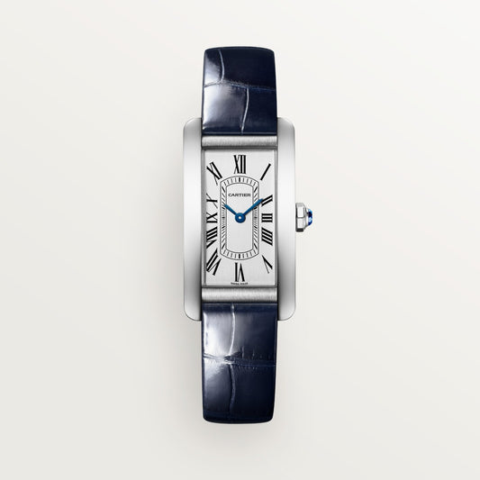 Reloj Cartier Tank Américaine Pequeño Acero WSTA0117