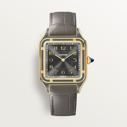 Reloj Cartier Santos-Dumont Grande Oro Amarillo WGSA0097