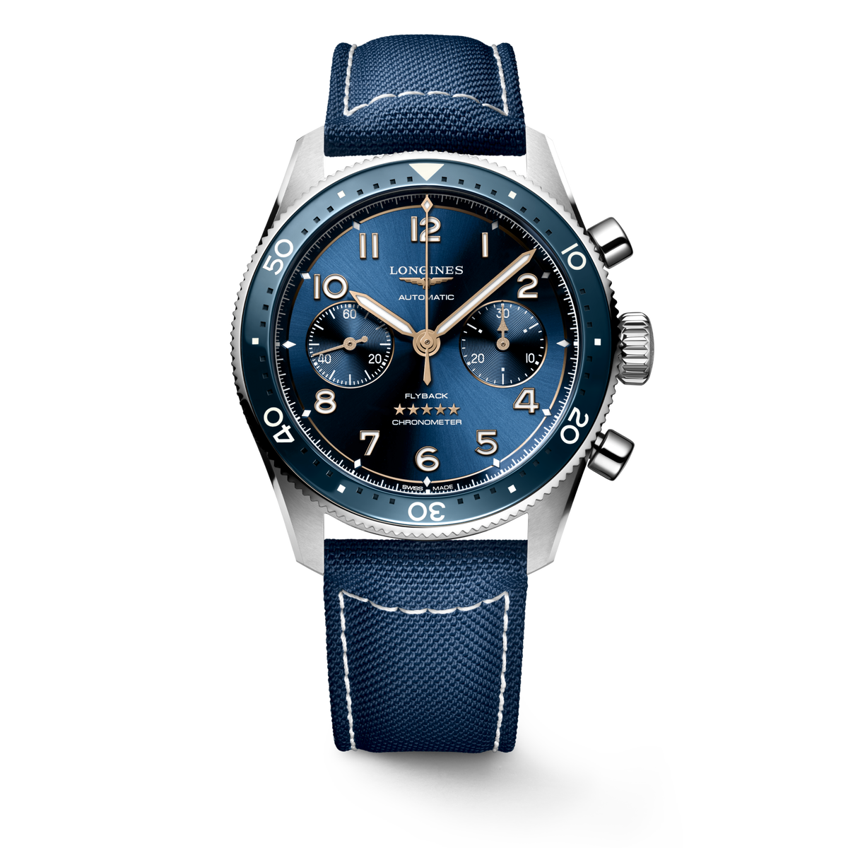 Reloj Longines Spirit Flyback L3.821.4.93.2