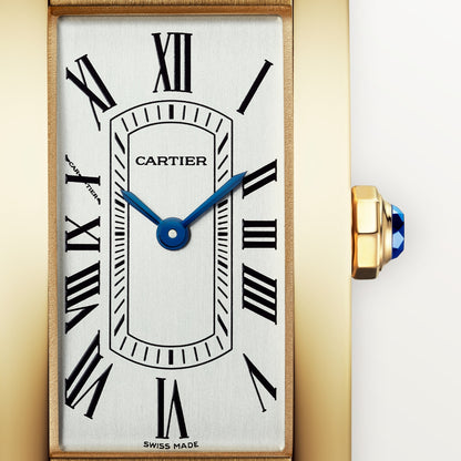 Reloj Cartier Tank Américaine Pequeño Oro Amarillo WGTA0356