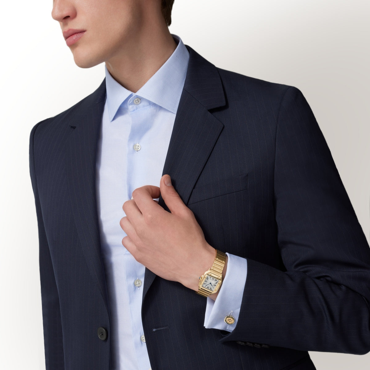 Reloj Cartier Santos Pequeño Oro Amarillo WGSA0107